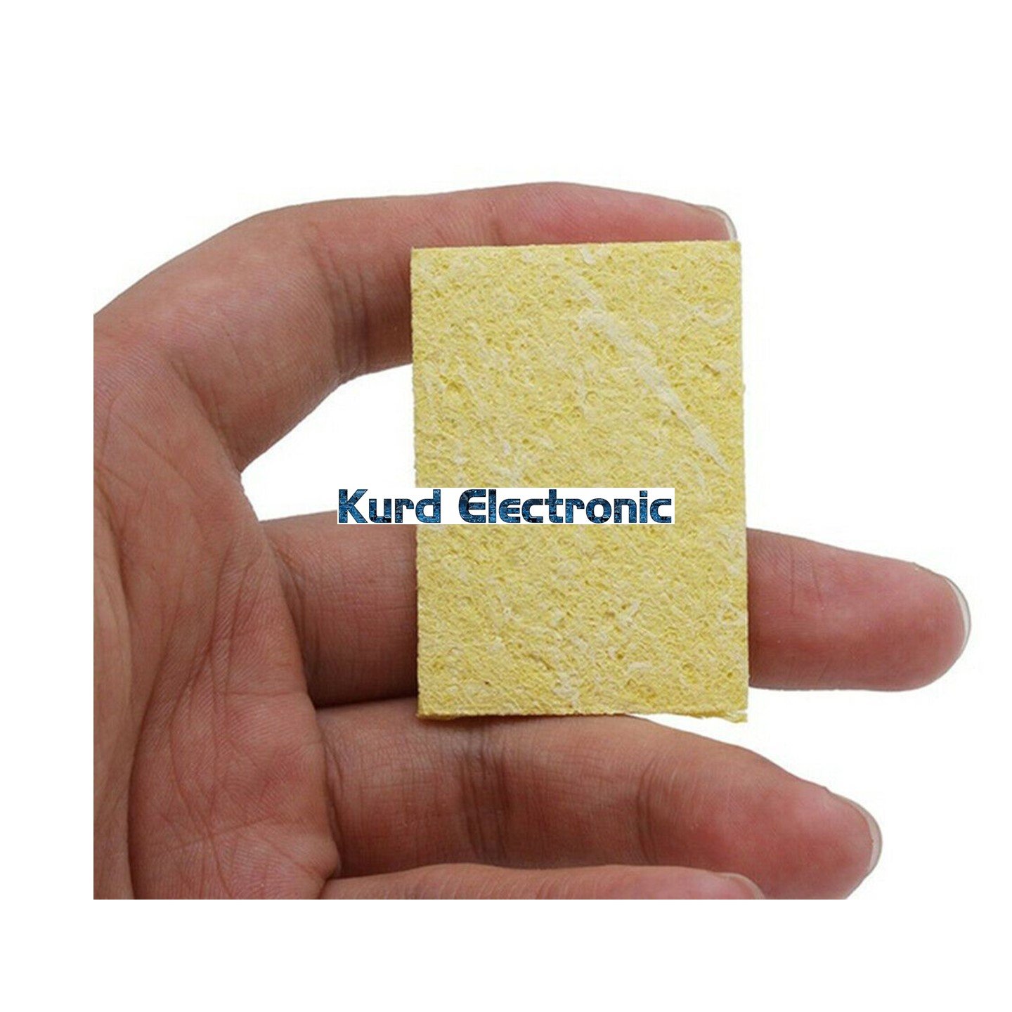 1693206359slide925.jpg 3.5*5CM Yellow Cleaning Sponge Cleaner for Enduring Electric Welding Soldering Iron - Image 1