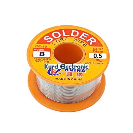 100g 63/37 Tin lead rosin core 1% flux reel welding line solder wire